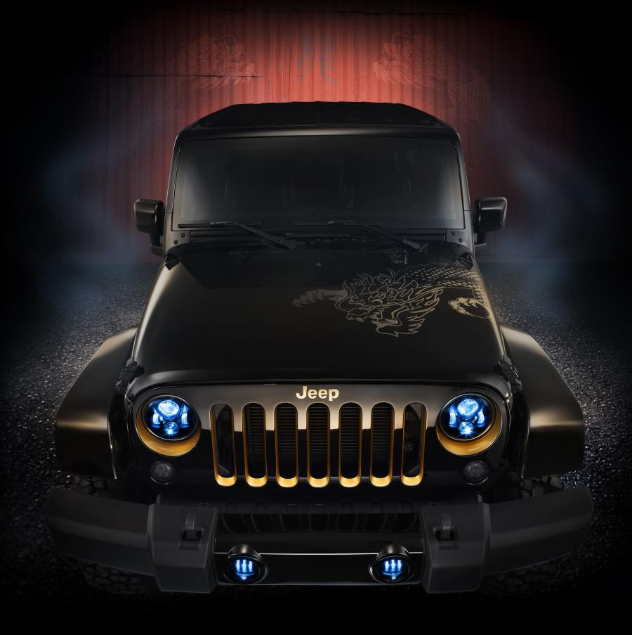 Jeep Wrangler Dragon Design Concept 2012 года  (фото 24 из 29)